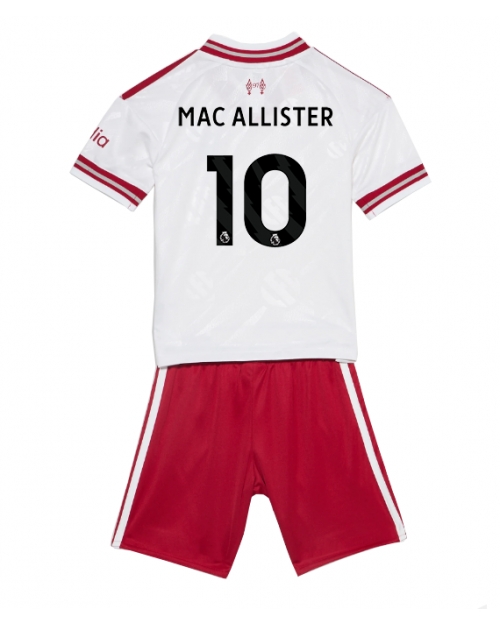 Liverpool Alexis Mac Allister #10 Bortatröja Barn 2026-27 Kortärmad (+ Korta byxor)