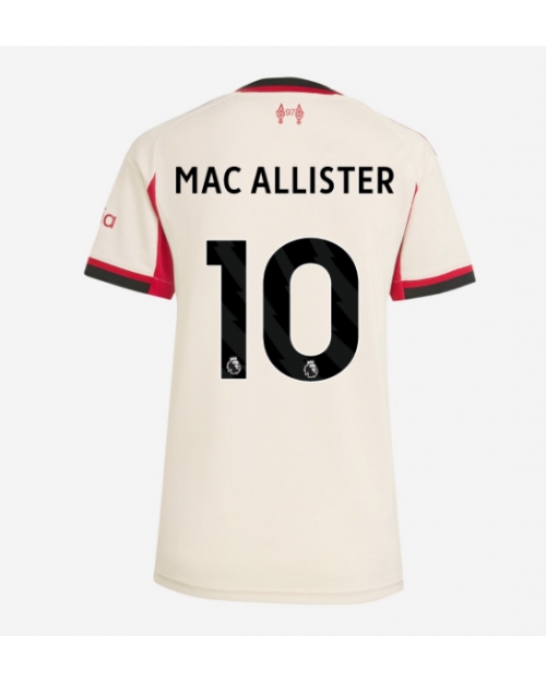 Liverpool Alexis Mac Allister #10 Bortatröja Kvinnor 2025-26 Kortärmad