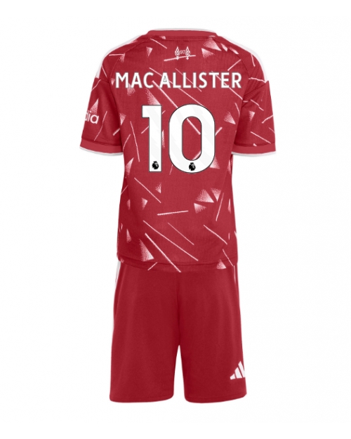 Liverpool Alexis Mac Allister #10 Hemmatröja Barn 2026-27 Kortärmad (+ Korta byxor)